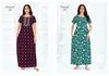 Pragati Vol 19 By Pranjul Pure Cotton Printed Nighty Gown Collections